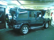 Установка дополнительного оборудования на Mercedes Benz Gelandewagen