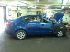 Установка сигнализации Kia Rio k2 2012