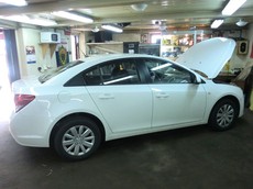 Установка сигнализации Chevrolet Cruze 2013