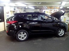 Установка сигнализации Hyundai IX35 2013