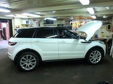 Установка сигнализации Land Rover Range Rover Evoque 2013